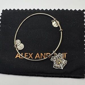 Alex and Ani Silver Hogwarts Crest Bangle